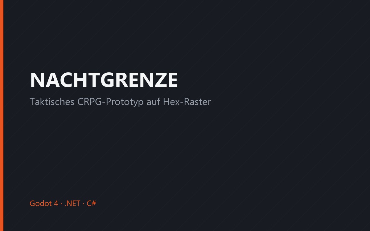 NACHTGRENZE — taktisches CRPG auf Godot 4