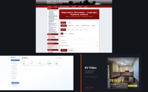 Immobilienportal Schytomyr mit Auswertung und Videowerbung